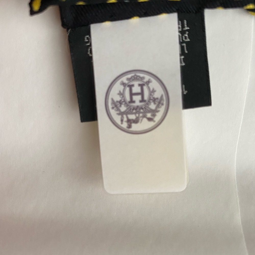 Authentic Hermes Silk Scarf Carre 70 TEA TIME NWT. Never worn! - Picture 10 of 16